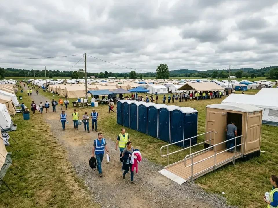 disaster-relief-camp-restrooms-010 — frequently asked questions, Dumpster & Portable Bathrooms Rental in Follansbee, WV